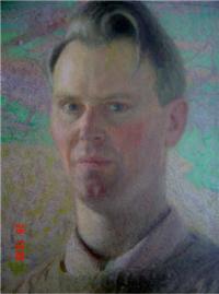 Portrait of Hubert Arthur Finney: Self-portrait
